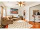 Living Room with hardwood floors and open concept at 140 Rock Ridge Ln, Mount Holly, NC 28120