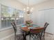 Cozy breakfast nook with a round table and four chairs at 4813 Chesney Nw St, Concord, NC 28027