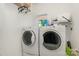 Convenient laundry room with washer and dryer hookups at 4813 Chesney Nw St, Concord, NC 28027