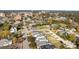 Aerial view of neighborhood showcases well-maintained homes, trees, and convenient location close to amenities at 511 E Main St, Rock Hill, SC 29730