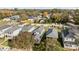 Aerial view of a modern neighborhood, showcasing well-spaced homes, lush greenery, and inviting streets at 511 E Main St, Rock Hill, SC 29730
