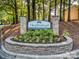 Heathstead Condominium community entrance sign at 6102 Heath Ridge Ct # G, Charlotte, NC 28210