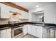 Updated kitchen with stainless steel appliances at 6102 Heath Ridge Ct # G, Charlotte, NC 28210