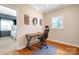 Bedroom with wood desk and view into adjacent bedroom at 9267 Egret Rdg # 41, Belmont, NC 28012