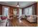 Cozy sitting area with hardwood floors and comfortable armchairs at 9267 Egret Rdg # 41, Belmont, NC 28012