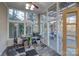 Sunroom with access to backyard and plenty of natural light at 9267 Egret Rdg # 41, Belmont, NC 28012