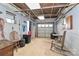 Spacious garage with room for storage and workshop at 110 Fern Haven Ln, Mooresville, NC 28117
