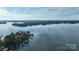 Expansive lake view showcasing tranquil waters and land at 110 Fern Haven Ln, Mooresville, NC 28117