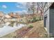 Lovely lakefront view with private dock and beautiful landscaping at 110 Fern Haven Ln, Mooresville, NC 28117