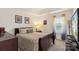 Cozy bedroom featuring a warm color scheme, comfortable bed, and natural light at 3015 Hendricks Chapel Ln, Charlotte, NC 28216