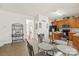 Kitchen with an adjoining breakfast nook that leads to other rooms in the home at 3015 Hendricks Chapel Ln, Charlotte, NC 28216