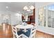 Bright eat-in kitchen featuring natural light, a round table, and modern appliances at 428 Vintage Hill Ln, Huntersville, NC 28078