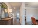 View of living room and dining room from entryway at 200 Fostoria Pl # 78A, Albemarle, NC 28001