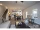 Open concept living room, kitchen, and dining area at 200 Fostoria Pl # 78A, Albemarle, NC 28001