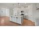 Bright kitchen featuring a large island with seating and stainless steel appliances at 2234 Millennium Dr # 84, Lancaster, SC 29720