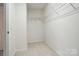 Walk-in closet with carpeted flooring and metal shelving at 310 Rose Garden Ct, Rock Hill, SC 29732