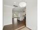 Modern dining room and kitchen area at 5527 Stafford Rd # 34, Charlotte, NC 28215