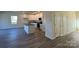 Kitchen with white cabinets, granite countertops, and an island at 174 Salem Springs Ln, Statesville, NC 28625