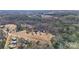 Aerial view showing home and surrounding landscape at 2351 Hudspeth Rd, Catawba, NC 28609