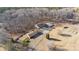 Aerial view showing house and detached workshop at 2351 Hudspeth Rd, Catawba, NC 28609