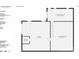 Lower level plan showcasing unfinished basement areas and a safe room at 2351 Hudspeth Rd, Catawba, NC 28609