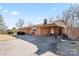 Brick ranch house with carport and landscaping at 2351 Hudspeth Rd, Catawba, NC 28609
