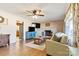 Living room with fireplace and built-ins at 2351 Hudspeth Rd, Catawba, NC 28609