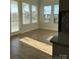 Bright breakfast nook with lots of natural light and wood flooring at 405 Northgate Blvd, Indian Trail, NC 28079