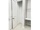 Bright closet features convenient shelving and a built-in bench for storage inside the home at 405 Northgate Blvd, Indian Trail, NC 28079