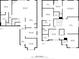 Two-story house floor plan showing rooms and dimensions at 7108 Kinley Commons Ln, Charlotte, NC 28278