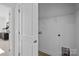 Small closet with wire shelves and electrical outlets inside at 13024 Moon Rd # 44, Charlotte, NC 28277