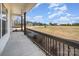 View from the porch looking out at the expansive front yard of the home at 267 Triple Ponds Ct # 11, Clover, SC 29710