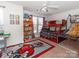 Fun bedroom with bunk beds, decorative rug, and playful decor, perfect for  at 3000 Misty Harbor Cir # F, Cramerton, NC 28032