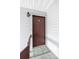 Condo entryway with exterior door, neutral carpet and light-colored walls at 123 23Rd Nw St # E, Hickory, NC 28601