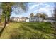 Grass backyard with a view of neighboring houses at 429 Dare Dr, Charlotte, NC 28206