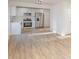 Modern kitchen with white shaker cabinets, stainless steel appliances, and quartz countertops at 429 Dare Dr, Charlotte, NC 28206