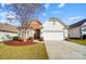 Charming one-story home featuring a well-manicured lawn and a two-car attached garage at 2221 Hartwell Ln, Fort Mill, SC 29707