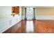 Spacious living room with hardwood floors, crown molding, and natural light at 2221 Hartwell Ln, Fort Mill, SC 29707