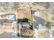 Aerial view of the property highlighting the layout, boundaries, and proximity to neighborhood amenities at 5034 Clearwater Lake Rd, Mount Holly, NC 28120