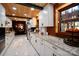 Modern kitchen featuring updated cabinets, stainless steel appliances and wood ceiling at 13538 Pine Harbor Rd, Charlotte, NC 28278