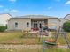 Spacious backyard with patio, fire pit and swing set at 1419 Imperial Court Imperial Ct, York, SC 29745