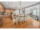 Casual dining area with hardwood floors and adjacent to play area at 1419 Imperial Court Imperial Ct, York, SC 29745