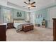 Spacious main bedroom with king-size bed and en-suite bathroom at 1419 Imperial Court Imperial Ct, York, SC 29745