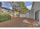 Private backyard with patio and wooden fence at 14922 Deshler Ct, Charlotte, NC 28273