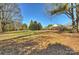 Large backyard with home visible in background at 6146 Highview Rd, Matthews, NC 28104