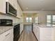 Modern kitchen with granite countertops and stainless steel appliances at 1204 31St St, Conover, NC 28613