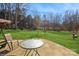 Large backyard with patio and plenty of green space at 1808 Wilton Gate Dr, Charlotte, NC 28262
