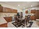 Kitchen with ample cabinetry, stainless steel appliances, and a dining area at 1808 Wilton Gate Dr, Charlotte, NC 28262