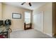 Bright office space featuring a desk, natural light, and a closet at 6012 Drave Ln, Fort Mill, SC 29715