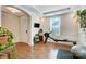 Exercise room with hardwood floors and ample natural light at 6012 Drave Ln, Fort Mill, SC 29715